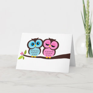 Lovely Owls Card