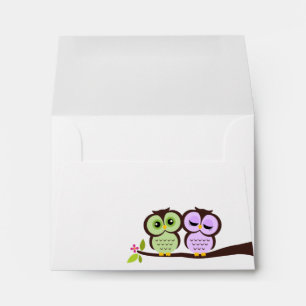 Lovely Owls Envelopes