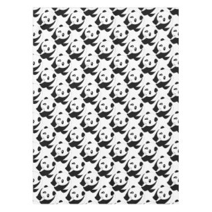 Lovely panda tablecloth