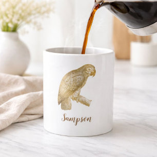 Lovely Parakeet Coffee Mug