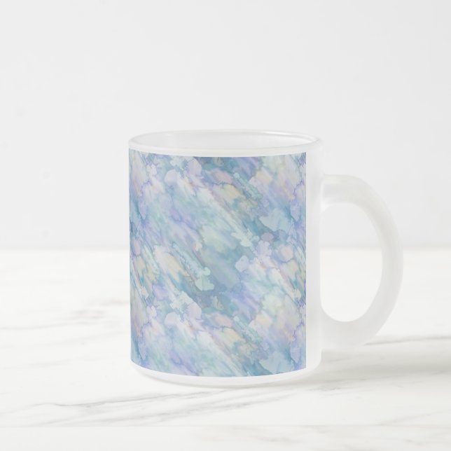 Lovely Pastel Blue & Pink Mug (Right)