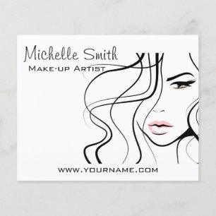 Lovely pastel make up artist  branding flyer
