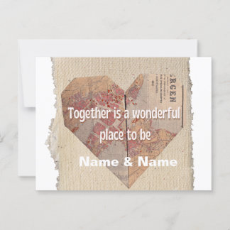 Lovely personalised card for your loved one