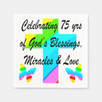 LOVELY PERSONALIZED 75TH BIRTHDAY DESIGN