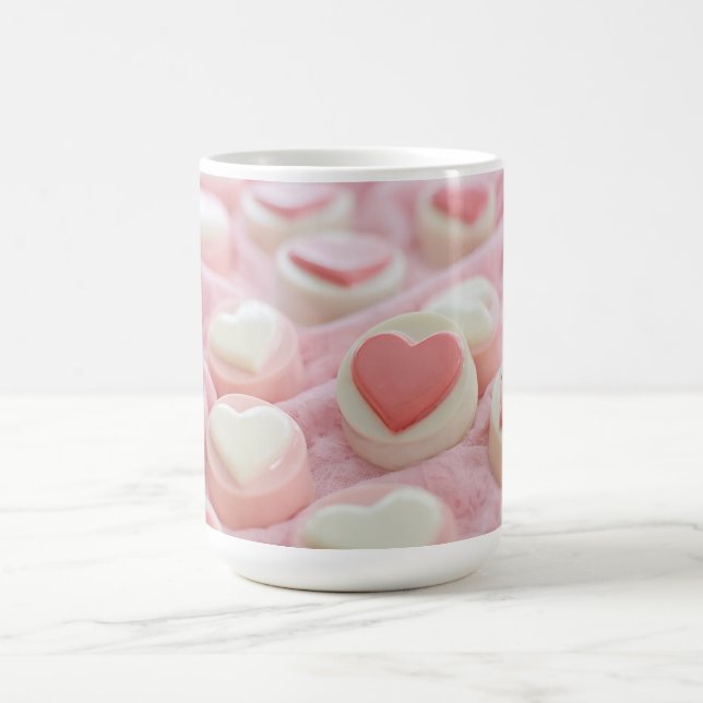 lovely pink  coffee mug (Center)