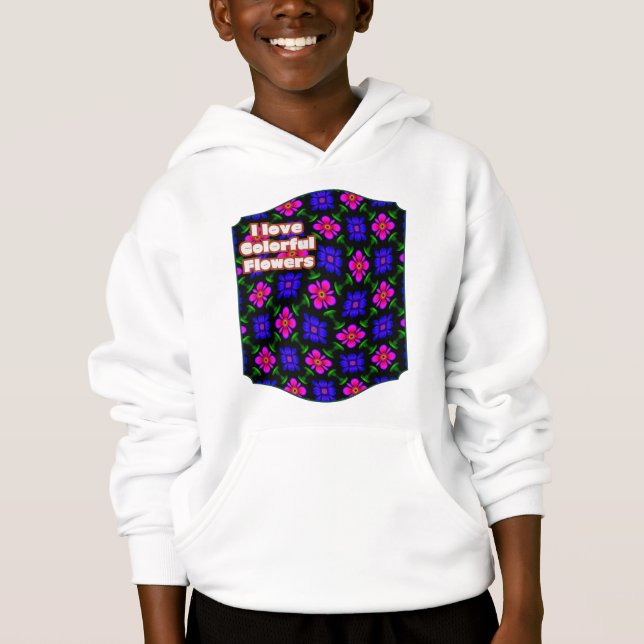 Lovely Pink Flowers Pattern (Front)