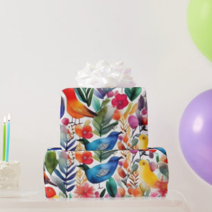 Lovely pink flowers Wrapping Paper