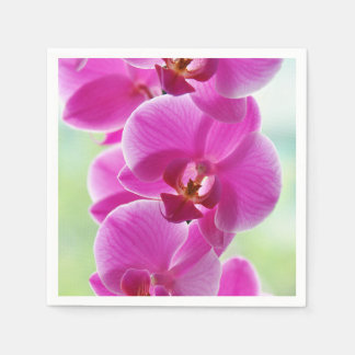 Lovely Pink Orchids Napkin