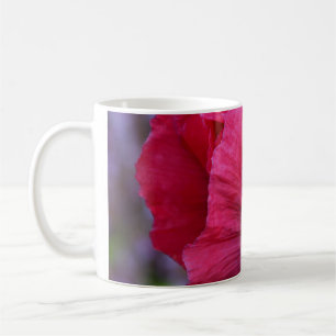 Lovely Pink & Purple Poppy Coffee Mug