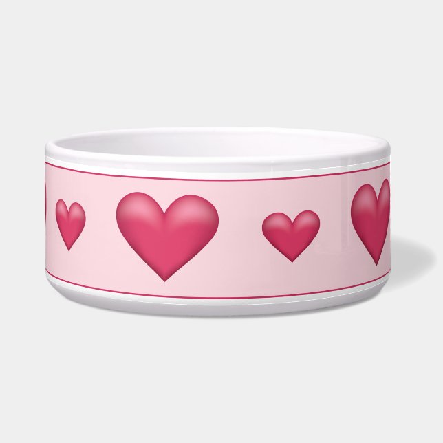 Lovely Pink Valentine's Day Hearts (Front)