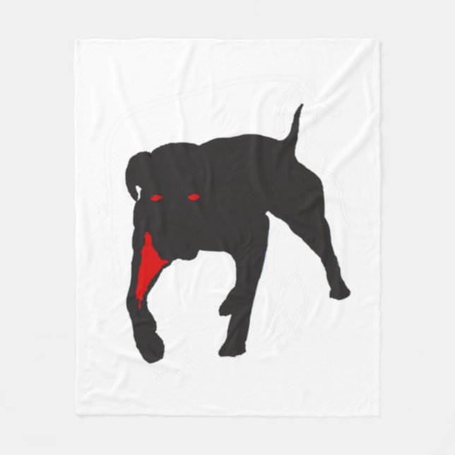 LOVELY PITBULL GREAT GIFT IDEA FOR DOGS LOVERS   FLEECE BLANKET (Front)