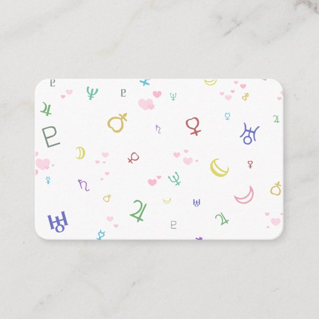 Lovely Planets Business Card (Front)