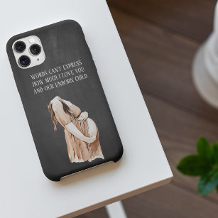 Lovely Pregnancy Wife Gift With Romantic Quote iPhone 11Pro Max Case