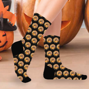 Lovely Pumpkin Halloween Socks