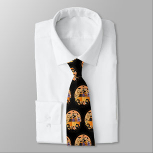 Lovely Pumpkin Halloween Tie
