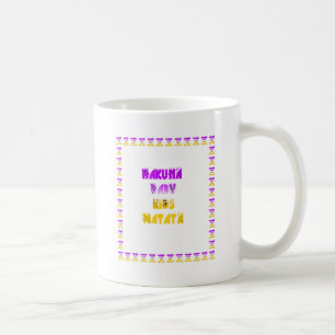 Lovely Purple and Yellow Hakuna Matata Baby Kids G Coffee Mug