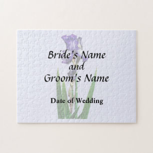 Lovely Purple Iris Jigsaw Puzzle