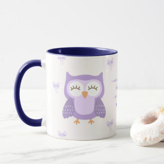 lovely purple mug