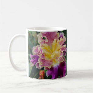 Lovely Purple & Yellow Iris Mug