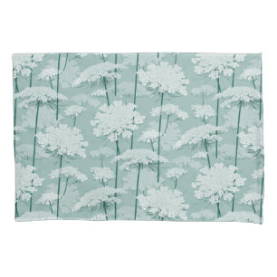 Lovely Queen Annes Lace Mint Pillowcase