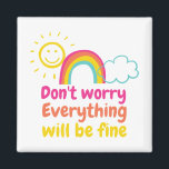 Lovely Rainbow, Sun and Cloud  Magnet<br><div class="desc">It's the Lovely Rainbow,  Sun and Cloud Shot magnet.

It's the encouragement gift for your loved one. 

How about sending your love to your precious people? 
Purchase yours today!</div>