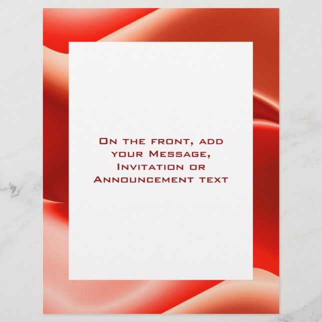 lovely red flyer (Front)