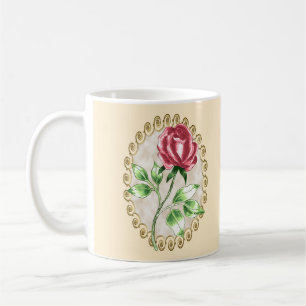 Lovely Red Rose Coffee Mug