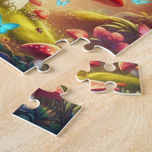 Lovely robot Kids Puzzle with giftbox (Side)