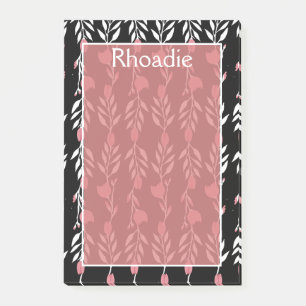 Lovely Rose Vine Post-it Notes