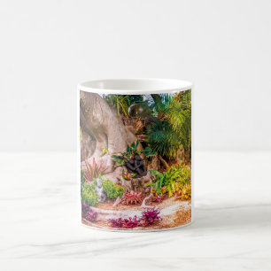 Lovely Scenic Garden with Banyan Tree Coffee Mug