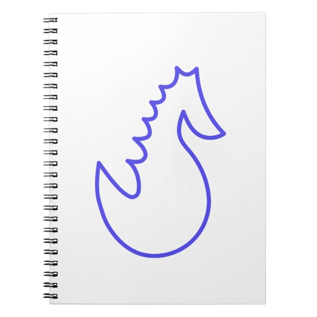 Lovely Seahorse Notebook (Front)