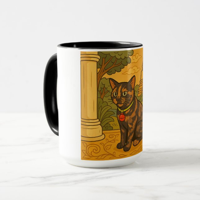 Lovely Siam Cat Coffee mug (Front Left)