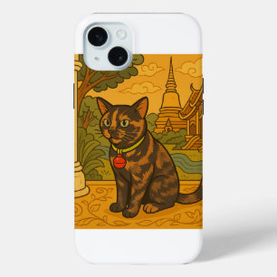 Lovely Siam Cat iPhone case