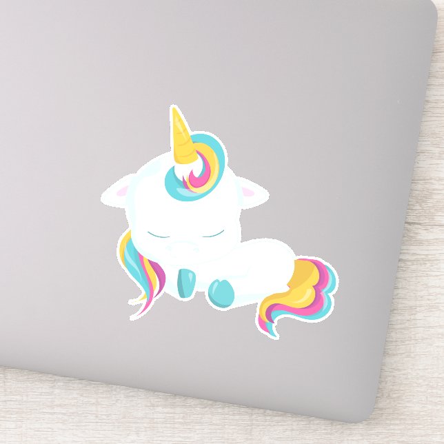 Lovely Sleeping Unicorn (Detail)