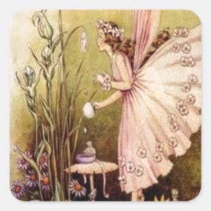 Lovely Square Sticker