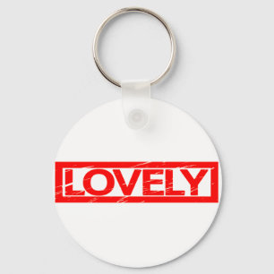 Lovely Stamp Key Ring