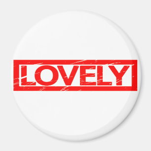 Lovely Stamp Magnet