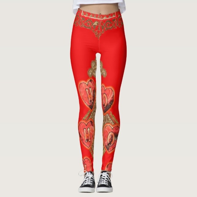 Lovely stunning Latest  fashion lounging Leggings (Front)