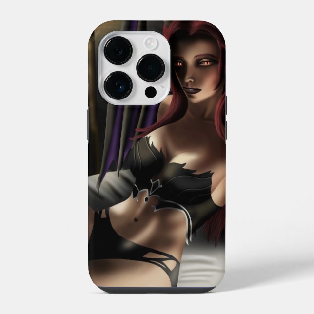 Lovely Succubus iPhone Case (Back)