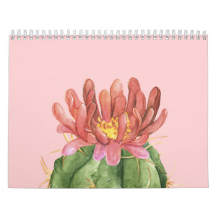 Lovely Succulent Flower Calendar