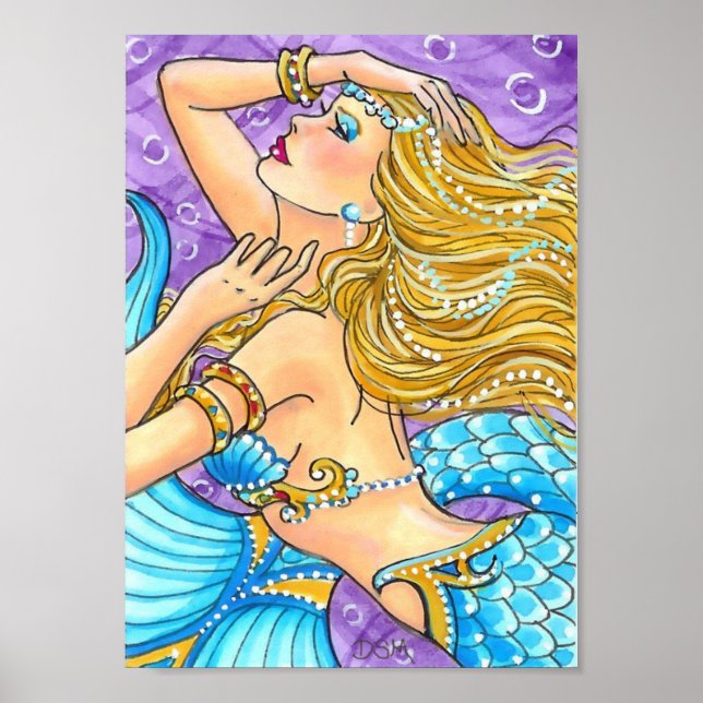 Lovely Swimmer Poster (Front)