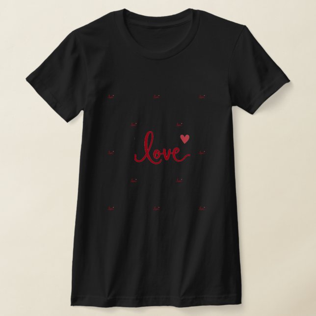 Lovely T-shirt  (Laydown)