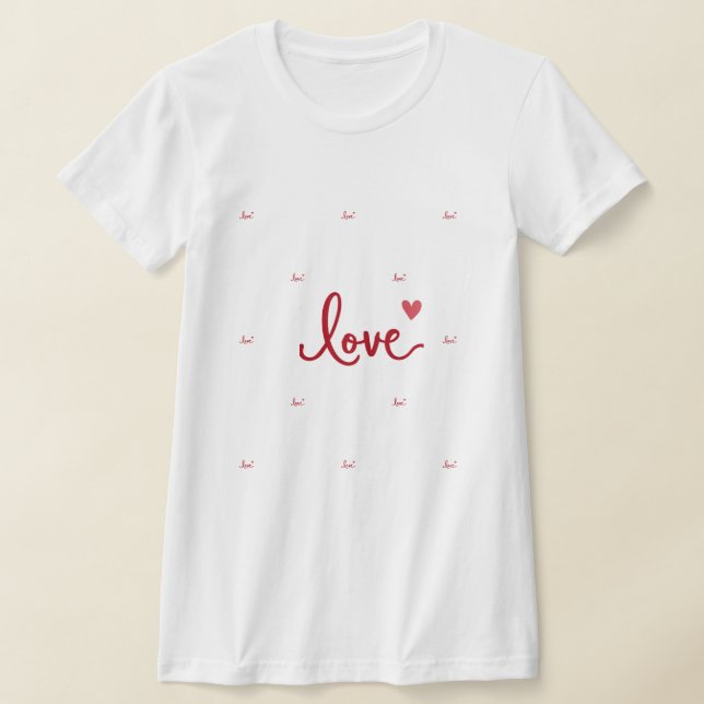 Lovely T-shirt  (Laydown)