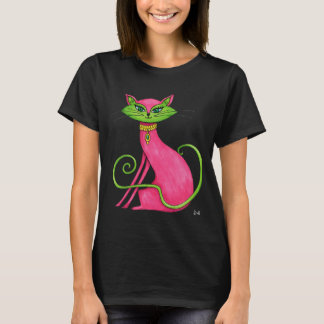 Lovely T-shirt with whimsical Cat!