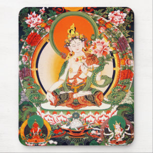 Lovely Tibetan Buddhist Art Mouse Mat
