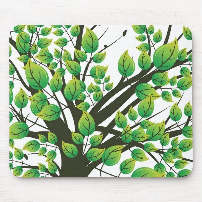 Lovely tree mouse mat (Front)
