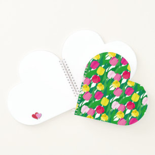 Lovely tulips. notebook