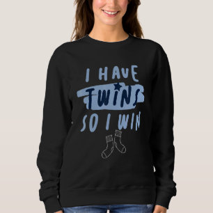 Lovely Twins Siblings For Sister Sweatshirt
