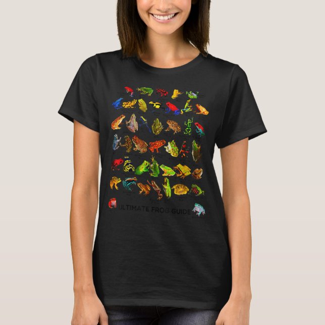 Lovely Ultimate Frog Guide Funny Frog Lover Frog O T-Shirt (Front)