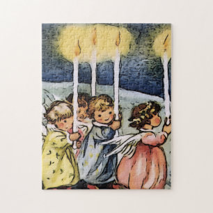 Lovely vintage Angels Jigsaw Puzzle